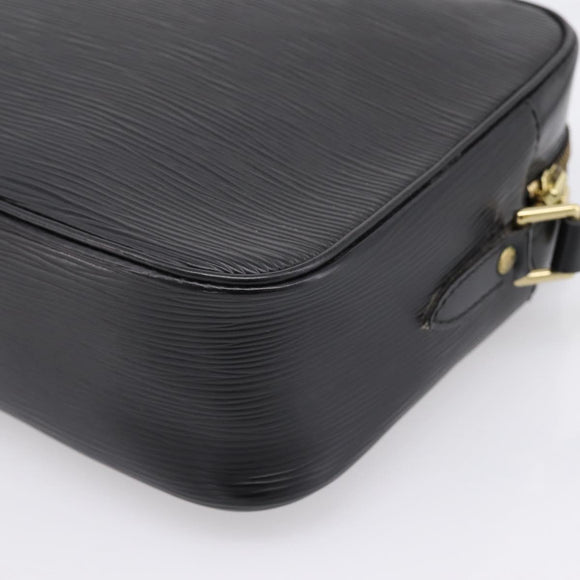 LOUIS VUITTON Epi Trocadero 27 Shoulder Bag Black M52312 LV Auth bs36406