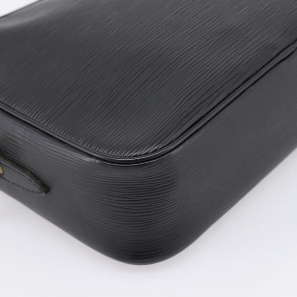 LOUIS VUITTON Epi Trocadero 27 Shoulder Bag Black M52312 LV Auth bs36406