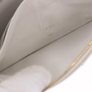 BOTTEGA VENETA MAXI INTRECCIATO Long Wallet Leather White Gold Auth bs36408-20