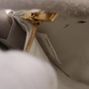 BOTTEGA VENETA MAXI INTRECCIATO Long Wallet Leather White Gold Auth bs36408-12
