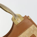 LOUIS VUITTON Monogram Mini Sac Catline Hand Bag Beige M92328 LV Auth bs36410-19