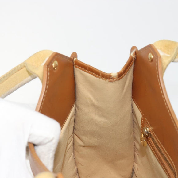 LOUIS VUITTON Monogram Mini Sac Catline Hand Bag Beige M92328 LV Auth bs36410