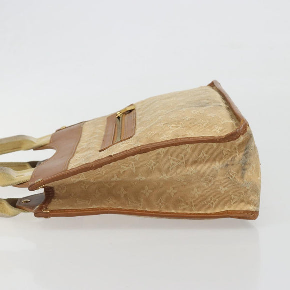 LOUIS VUITTON Monogram Mini Sac Catline Hand Bag Beige M92328 LV Auth bs36410