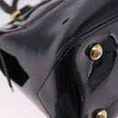 LOUIS VUITTON Tote Miroir Hand Bag Patent 2way Black M54626 LV Auth bs36411-12