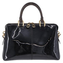 LOUIS VUITTON Tote Miroir Hand Bag Patent 2way Black M54626 LV Auth bs36411-3