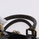 LOUIS VUITTON Tote Miroir Hand Bag Patent 2way Black M54626 LV Auth bs36411-8