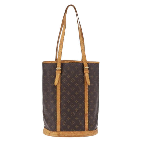 LOUIS VUITTON Monogram Bucket GM Shoulder Bag M42236 LV Auth bs36413
