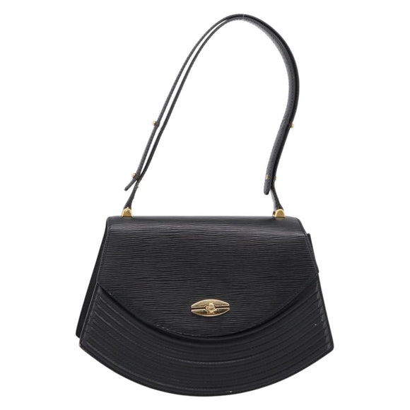 LOUIS VUITTON Epi Tilsitt Hand Bag Black M52482 LV Auth bs36416