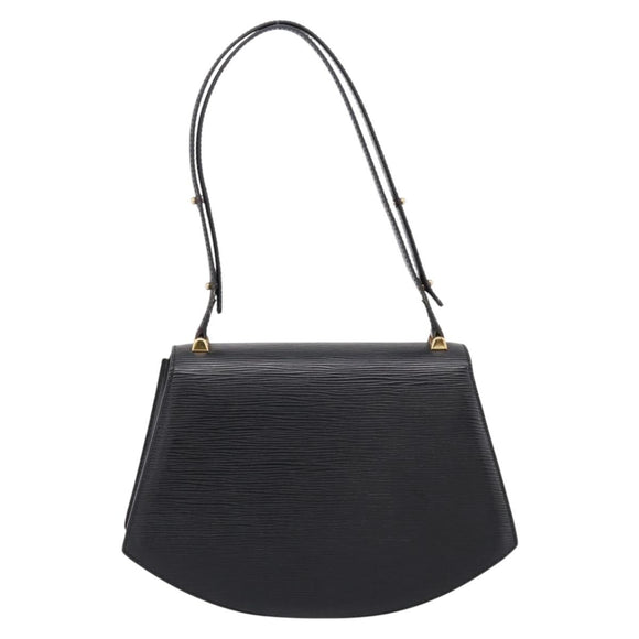 LOUIS VUITTON Epi Tilsitt Hand Bag Black M52482 LV Auth bs36416