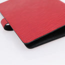 LOUIS VUITTON Epi Agenda MM Day Planner Cover Red R20047 LV Auth bs36417-11