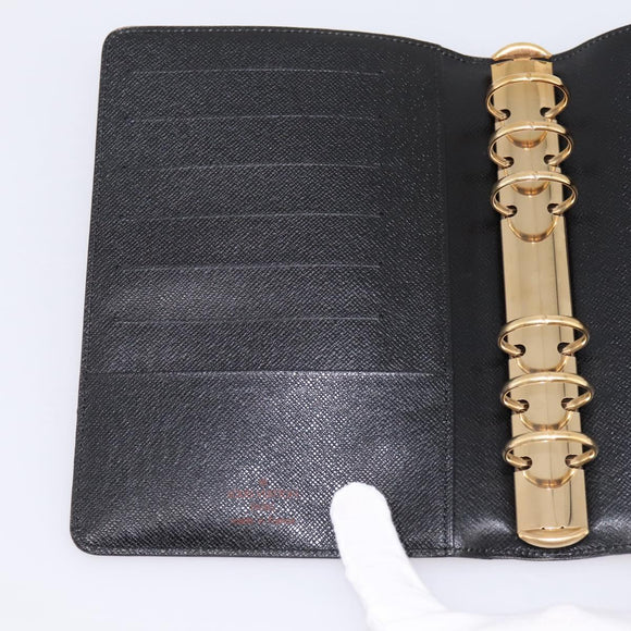 LOUIS VUITTON Epi Agenda MM Day Planner Cover Red R20047 LV Auth bs36417