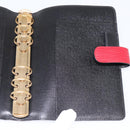 LOUIS VUITTON Epi Agenda MM Day Planner Cover Red R20047 LV Auth bs36417-15