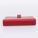 LOUIS VUITTON Epi Agenda MM Day Planner Cover Red R20047 LV Auth bs36417-5