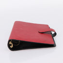 LOUIS VUITTON Epi Agenda MM Day Planner Cover Red R20047 LV Auth bs36417-7