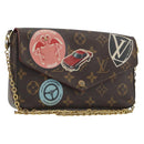 LOUIS VUITTON Nicolas Ghesquière Monogram Pochette Felice M62145 LV Auth bs36418-1