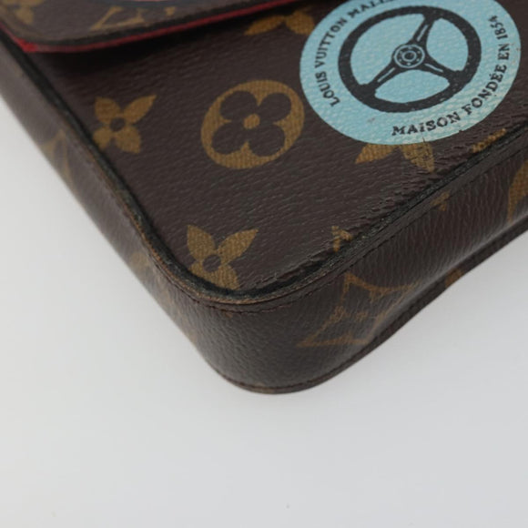 LOUIS VUITTON Nicolas Ghesquière Monogram Pochette Felice M62145 LV Auth bs36418