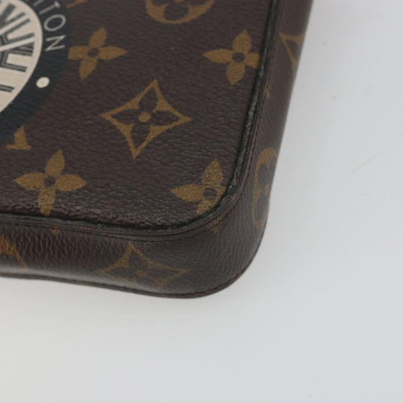 LOUIS VUITTON Nicolas Ghesquière Monogram Pochette Felice M62145 LV Auth bs36418