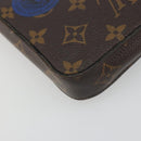 LOUIS VUITTON Nicolas Ghesquière Monogram Pochette Felice M62145 LV Auth bs36418-17