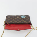 LOUIS VUITTON Nicolas Ghesquière Monogram Pochette Felice M62145 LV Auth bs36418-10