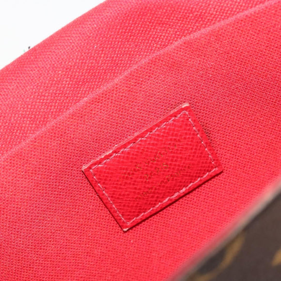 LOUIS VUITTON Nicolas Ghesquière Monogram Pochette Felice M62145 LV Auth bs36418