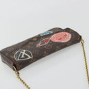 LOUIS VUITTON Nicolas Ghesquière Monogram Pochette Felice M62145 LV Auth bs36418-6
