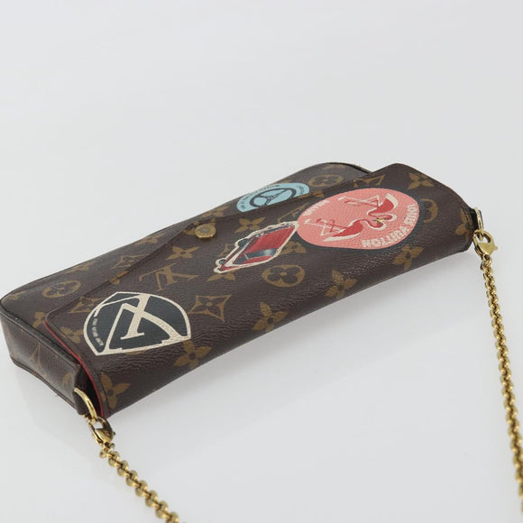 LOUIS VUITTON Nicolas Ghesquière Monogram Pochette Felice M62145 LV Auth bs36418