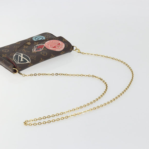 LOUIS VUITTON Nicolas Ghesquière Monogram Pochette Felice M62145 LV Auth bs36418