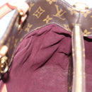 LOUIS VUITTON Monogram Montaigne MM Tote Bag M41056 LV Auth bs36419-18