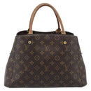 LOUIS VUITTON Monogram Montaigne MM Tote Bag M41056 LV Auth bs36419-3