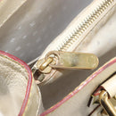 LOUIS VUITTON Suhari Fabreau Hand Bag Leather White M91815 LV Auth bs36421-27