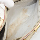 LOUIS VUITTON Suhari Fabreau Hand Bag Leather White M91815 LV Auth bs36421-12