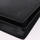 LOUIS VUITTON Epi Capuchin Shoulder Bag Black M52342 LV Auth bs36423-16