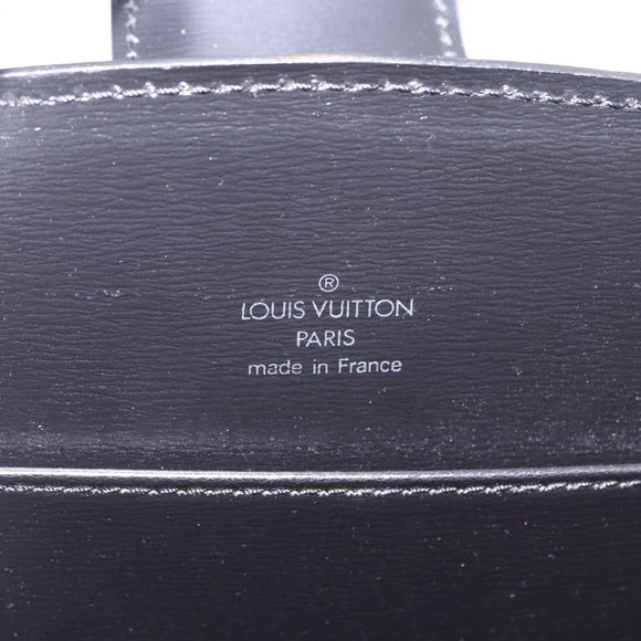 LOUIS VUITTON Epi Capuchin Shoulder Bag Black M52342 LV Auth bs36423