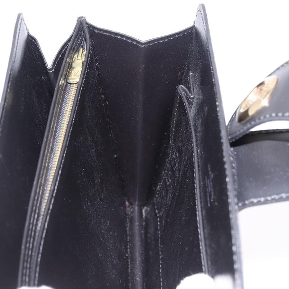 LOUIS VUITTON Epi Capuchin Shoulder Bag Black M52342 LV Auth bs36423