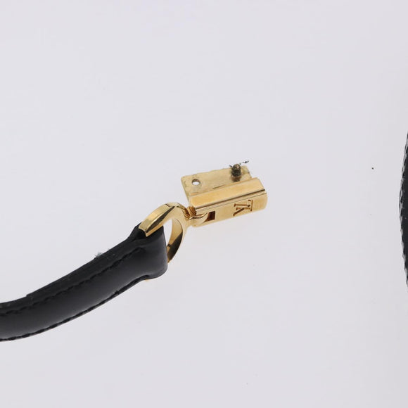 LOUIS VUITTON Epi Capuchin Shoulder Bag Black M52342 LV Auth bs36423