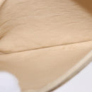 Christian Dior Trotter Canvas Pouch Beige Gold Auth bs36424-14