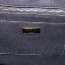 PRADA Canapa GM Tote Bag Canvas Black Gold Auth bs36427-16