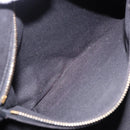 PRADA Canapa GM Tote Bag Canvas Black Gold Auth bs36427-21