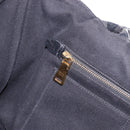 PRADA Canapa GM Tote Bag Canvas Black Gold Auth bs36427-22