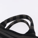 PRADA Canapa GM Tote Bag Canvas Black Gold Auth bs36427-9