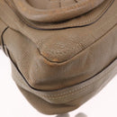 Chloe Mercy Shoulder Bag Leather 2way Beige Gold Auth bs36433-15