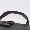 BOTTEGA VENETA Hand Bag Leather Dark Brown Gold Auth bs36434-14