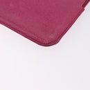 BALENCIAGA iPad Case Leather Pink Auth bs36435-17