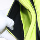 BALENCIAGA Explorer Body Bag Nylon Yellow Silver 482389 Auth bs36437-21