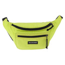 BALENCIAGA Explorer Body Bag Nylon Yellow Silver 482389 Auth bs36437-13