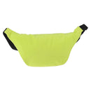 BALENCIAGA Explorer Body Bag Nylon Yellow Silver 482389 Auth bs36437-2