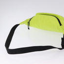 BALENCIAGA Explorer Body Bag Nylon Yellow Silver 482389 Auth bs36437-7