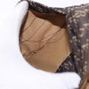 BOTTEGA VENETA Waist Bag Canvas Brown Silver Auth bs36438-19