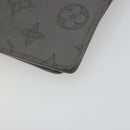 LOUIS VUITTON Monogram Shadow Portefeuille Braza Wallet Gray M81335 Auth bs36439-16