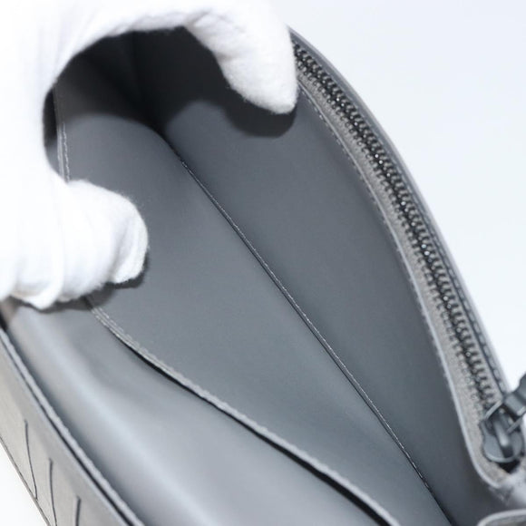 LOUIS VUITTON Monogram Shadow Portefeuille Braza Wallet Gray M81335 Auth bs36439